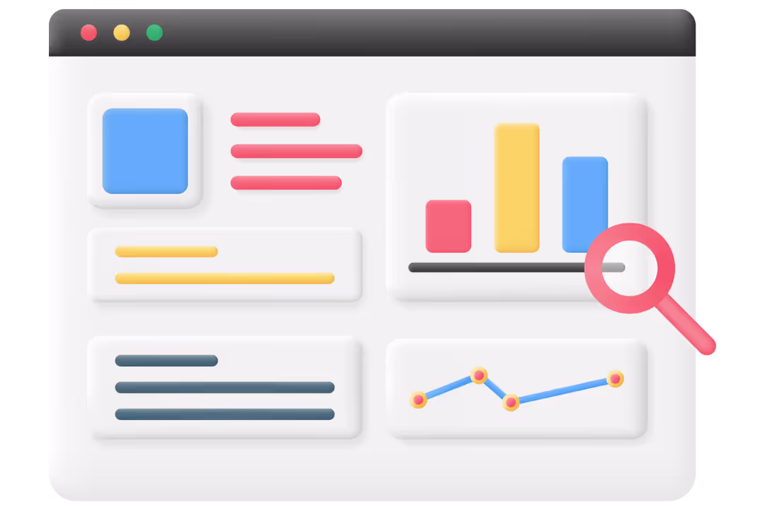 Dashboard mockup